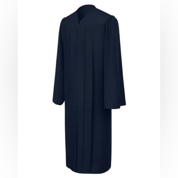GRADUATION GOWN | Navy for Heights 5’6 - 5’8 - Picture 2 of 5
